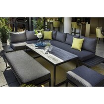 Hartman vienna lounge sofa set with integrated discount lounger